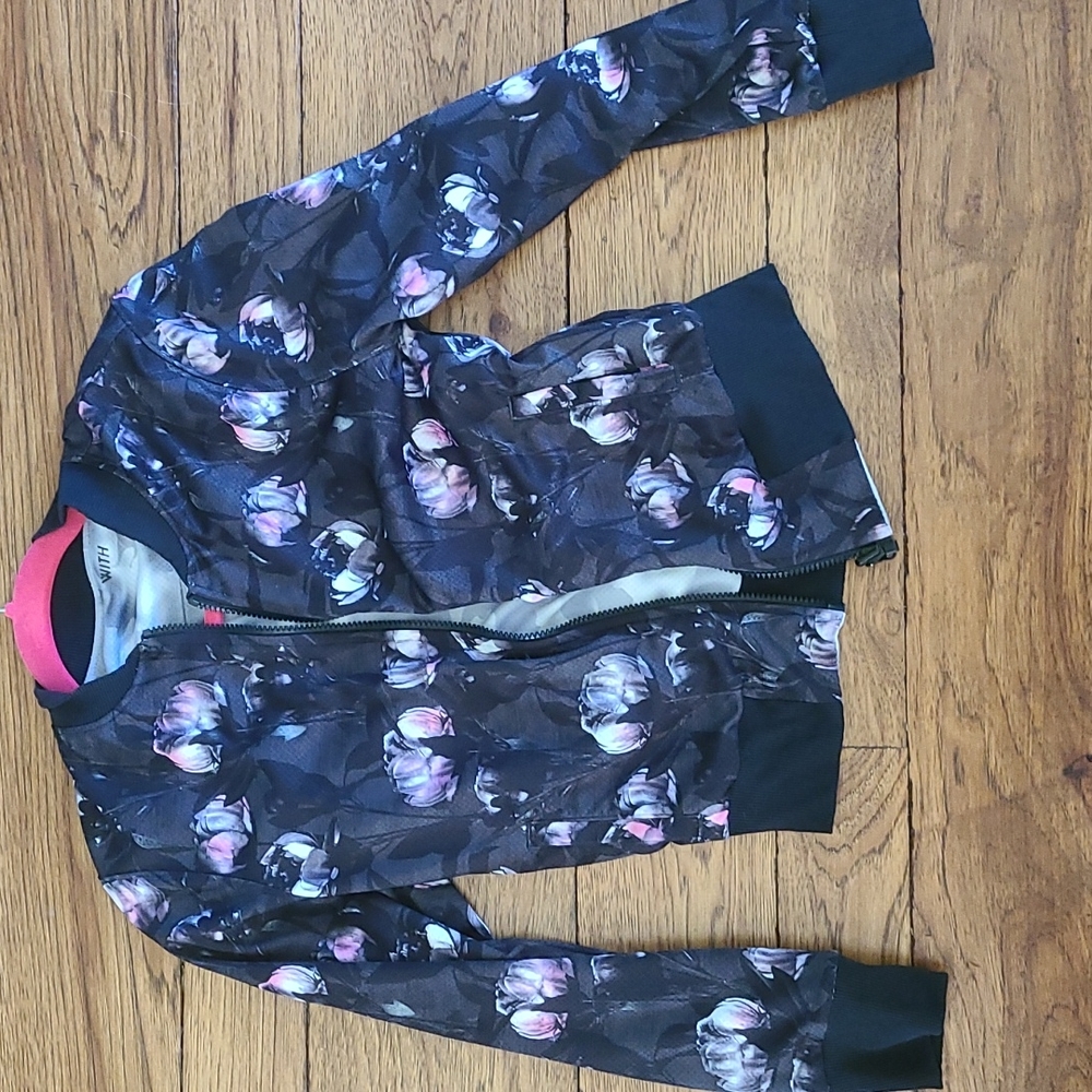 Reversible track jacket